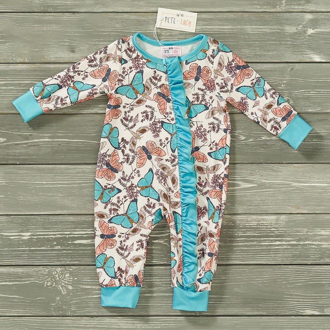 Olivia Zip-Up Romper