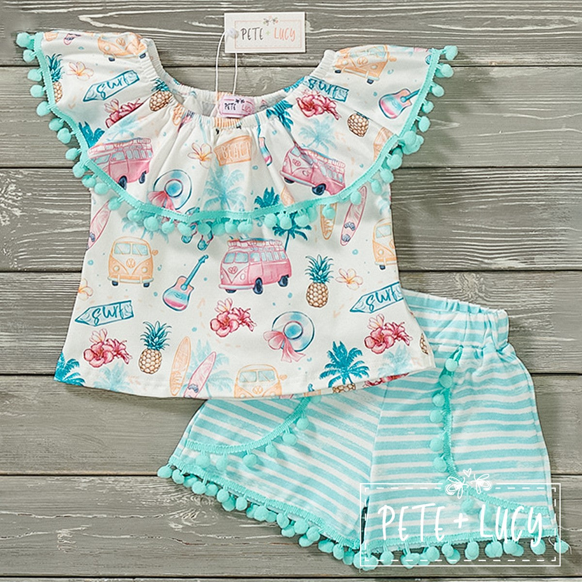 PL Surf Party Short Set